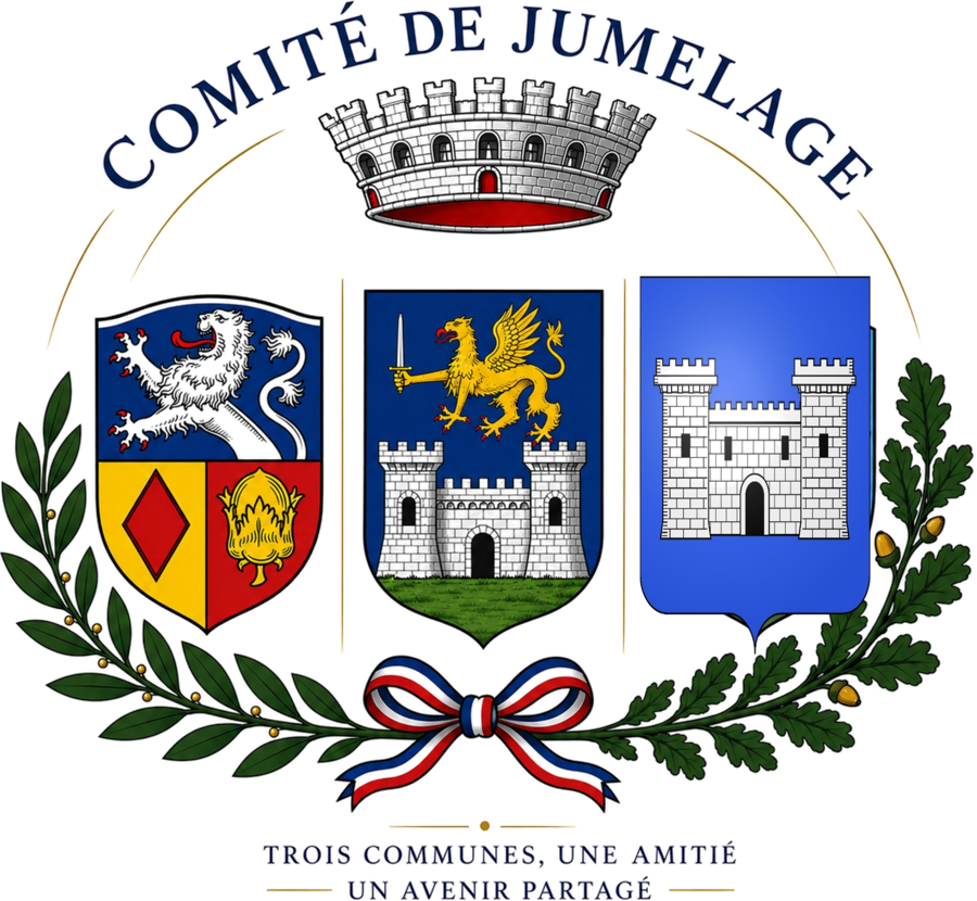 Blason du Comité des Jumelages de Saint-Ambroix